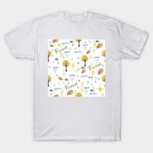Forest Pattern T-Shirt